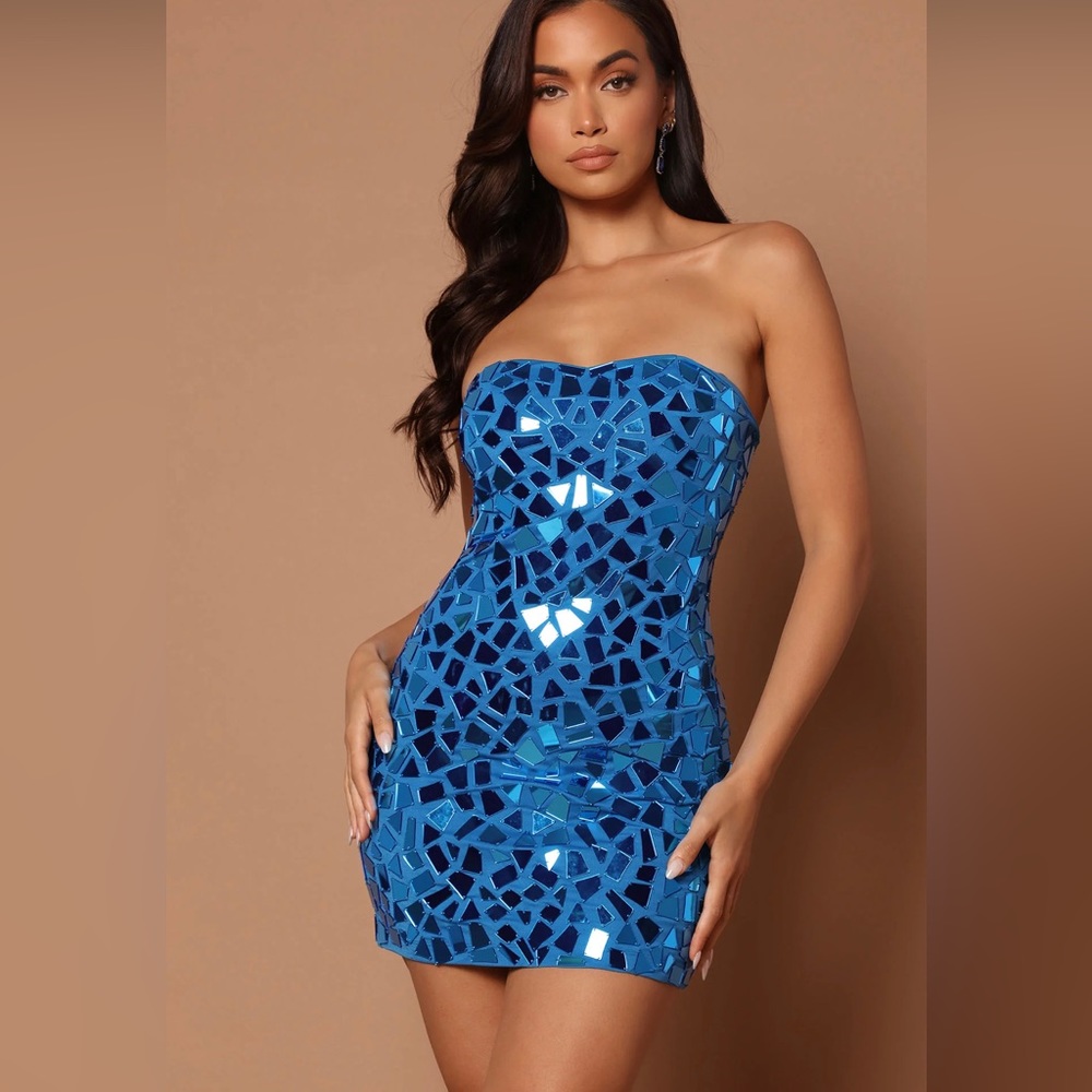 Fashion Nova Melana Mirror Dress